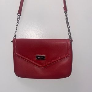Red Nine West small purse